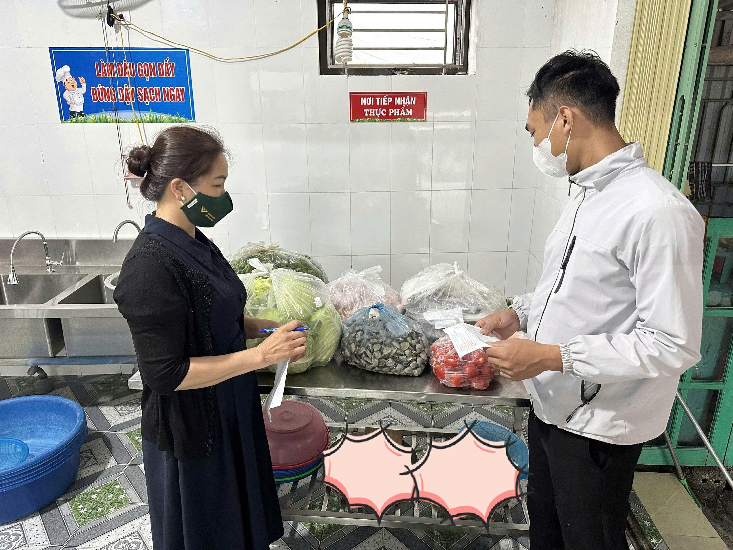 Công tác nuôi dưỡng chăm sóc trẻ – Trường Mầm non Xuân Bắc – Xã Xuân Hưng, tỉnh Ninh Bình