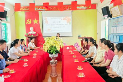 Đồng hành vì sự phát triển của trẻ – Trường MN Xuân Bắc xã Xuân Hưng Họp Ban đại diện Cha mẹ học sinh cuối năm học 2025 – 2026