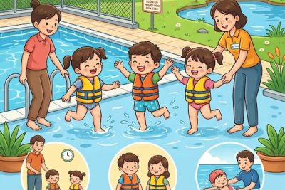 Tuyên truyền phòng tránh đuối nước cho trẻ mầm non trong dịp hè năm 2026