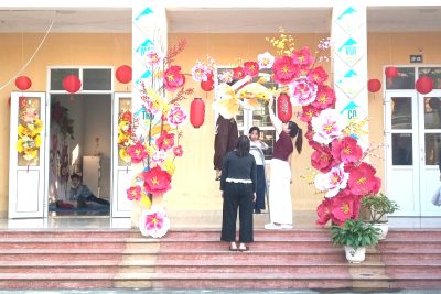 Ngày hội Bé vui đón tết và mùa xuân trường MN Xuân Bắc, xã Xuân Hưng